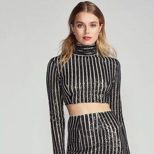 FREE PEOPLE SASSY JOVONNA LONDON SEQUIN SET